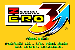 Street Fighter Zero 3 Upper [Model AGB-AZUJ-JPN] screenshot