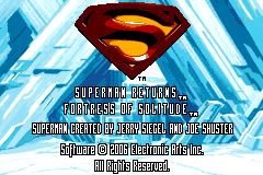 Superman Returns - Fortress of Solitude [Model AGB-BQXE-USA] screenshot