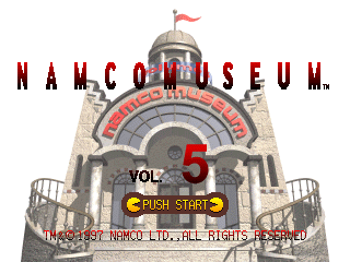 Namco Museum Vol.5 [Model SLUS-00417] screenshot