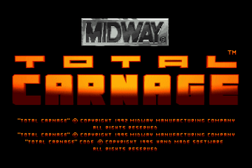 Total Carnage [Model CF3006] screenshot