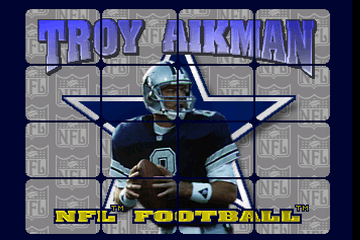 Troy Aikman NFL Football screenshot