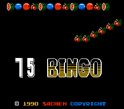 Bingo 75 [Model SA-007] screenshot