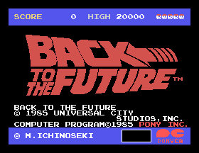 Back to the Future [Model R49X5090] screenshot