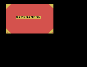 Backgammon screenshot