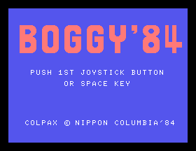 Boggy '84 screenshot
