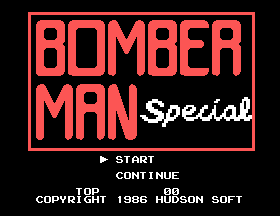 Bomber Man Special [Model BC-M7] screenshot