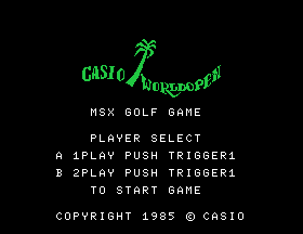 Casio Worldopen [Model GPM-114] screenshot