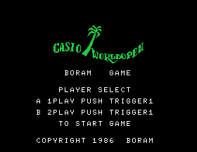 Casio Worldopen screenshot