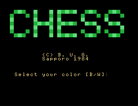 Chess [Model HBS-G015C] screenshot