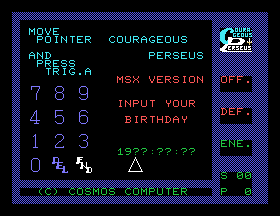Courageous Perseus [Model P-033] screenshot