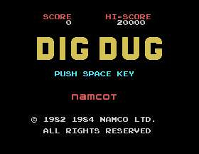 Game Center 07: Dig Dug screenshot