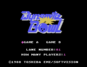 Dynamite Bowl [Model PS-2023G] screenshot