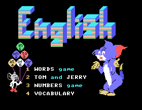 English screenshot