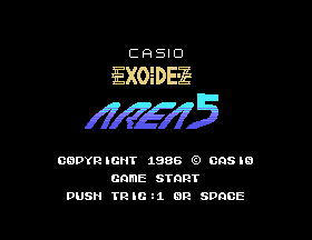Exoide-Z Area 5 [Model GPM-129] screenshot