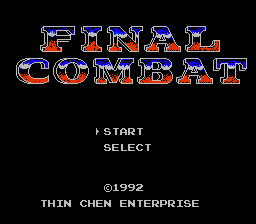 Final Combat [Model SA-020] screenshot