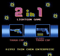 Lightgun Game 2 in 1: Tough Cop + Super Tough Cop [Model SA-024] screenshot