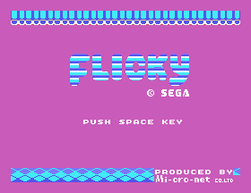 Flicky [Model MR-400005] screenshot