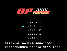 GP World [Model R55X5802] screenshot