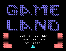 Game Land [Model GPM-501] screenshot