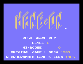 Hang-On [Model R49x5806] screenshot
