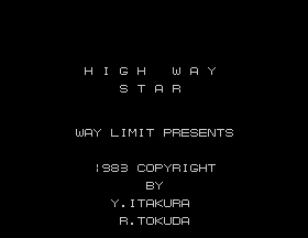 High Way Star [Model CF-SS037] screenshot