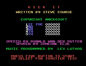 Kick It [Model SR-002] screenshot