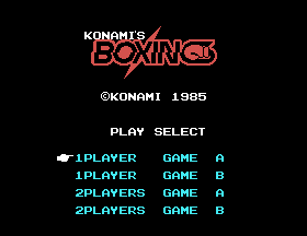 Konami's Boxing [Model RC736] screenshot