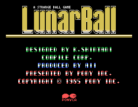 Lunar Ball [Model R49X5079] screenshot