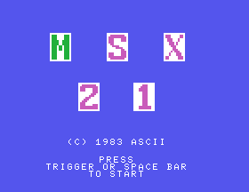 MSX-21 [Model 00070] screenshot