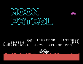 Moon Patrol [Model DP-3912011] screenshot
