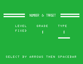 Number & Target [Model E082] screenshot