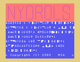 Nyorols [Model MX-X6] screenshot