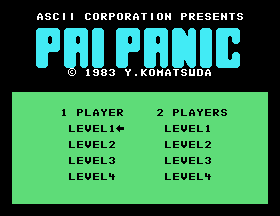 Pai Panic [Model 00180] screenshot