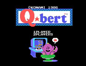 Q*bert [Model RC746] screenshot