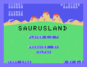 Saurusland screenshot