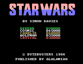 Star Wars [Model GA015] screenshot