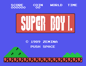 Super Boy I. screenshot