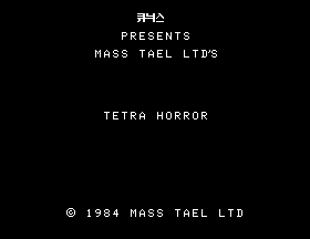 Tetra Horror [Model 00290] screenshot