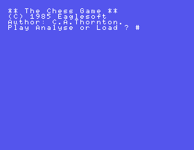 The Chess Game [Model 1223] screenshot