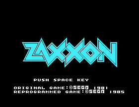 Zaxxon [Model R48X5803] screenshot