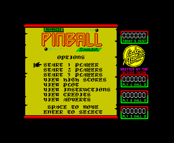 Advanced Pinball Simulator [Model 2091] screenshot