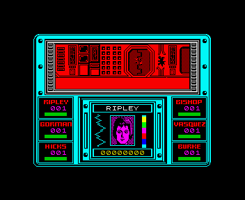 Aliens - The Computer Game [Model URK 614] screenshot