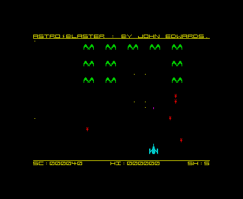 Astro Blaster [Model QSP 0024] screenshot