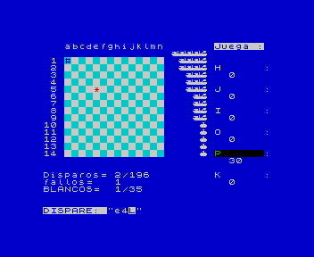 Ataque a la Flota [Model SS-101-S] screenshot