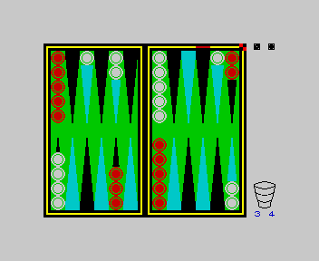 Backgammon screenshot