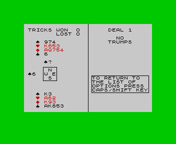 Bridge Master - A Complete Learning Package for the Beginner at Bridge screenshot
