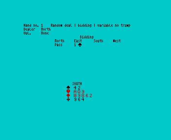 Bridge Player Galactica screenshot