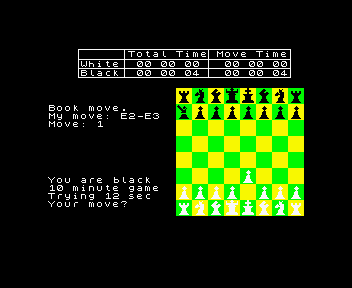 Clock Chess '89 screenshot
