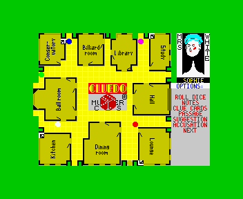 Cluedo [Model LG050] screenshot