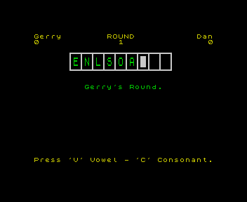 Countdown screenshot